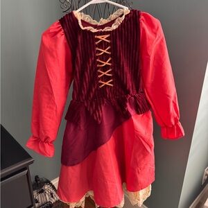 RARE Disney Parks Captain Redd Pirate Dress Girls Sz M